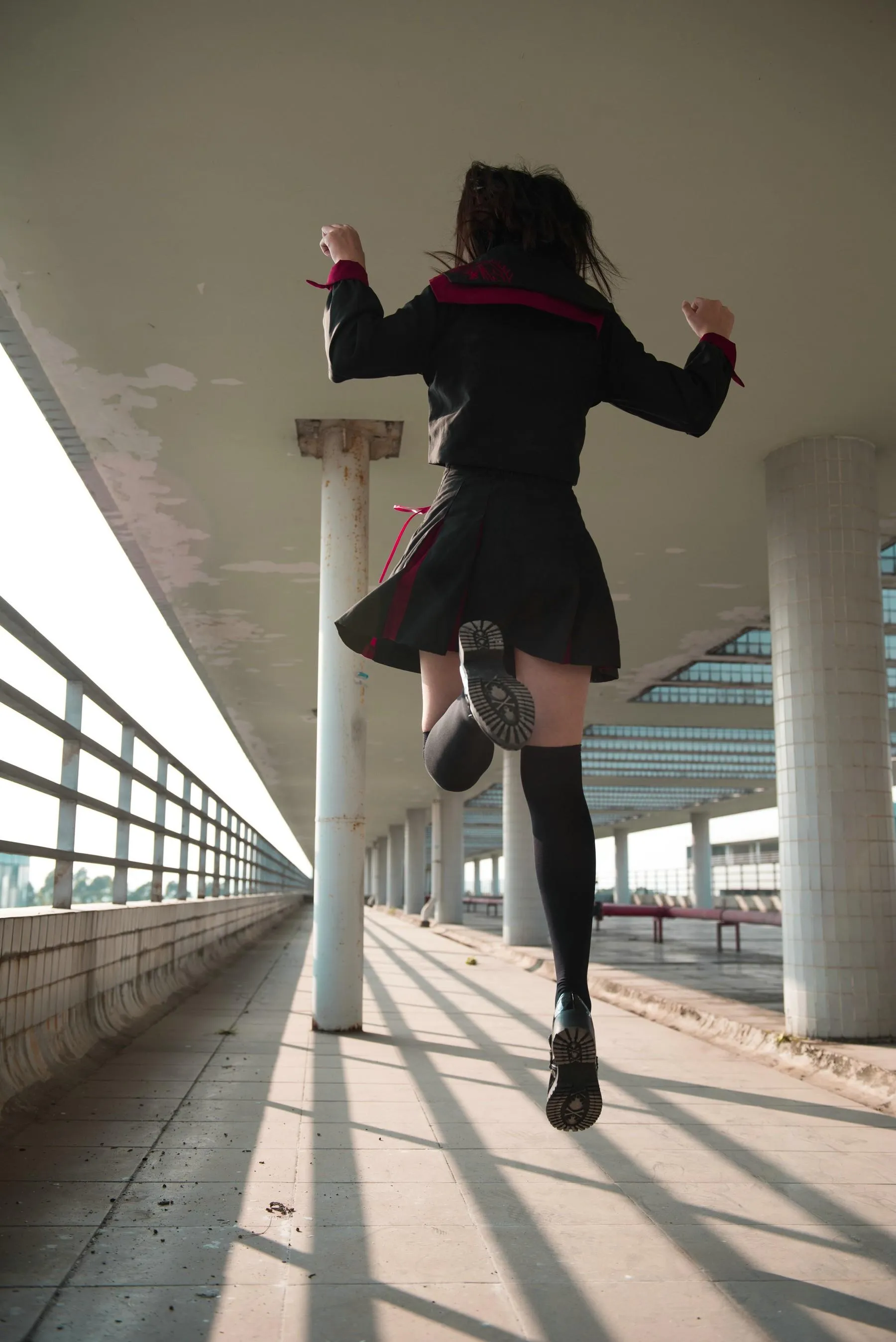 [魔镜街拍] NO.141 活力美术生JK美少女 [288P]插图5